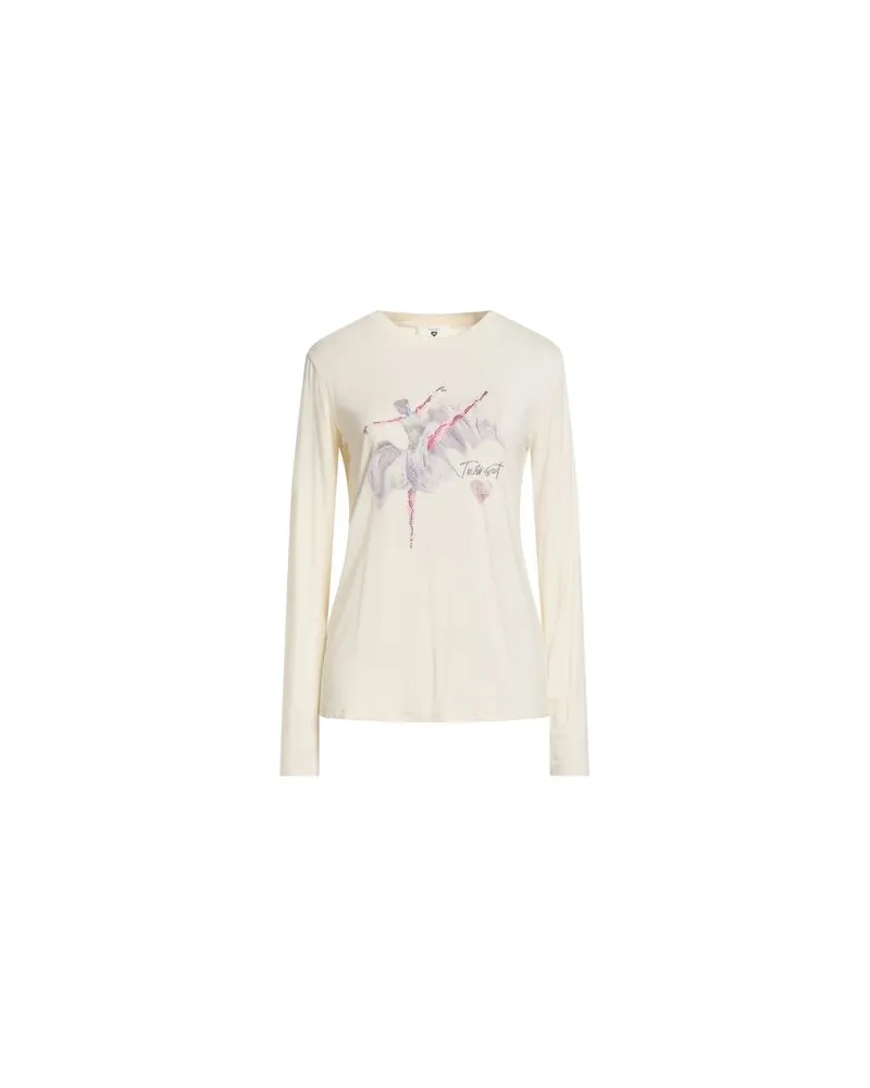 Twin-Set U&B - TOPS - T-shirtsauf YOOX.COM Elfenbein