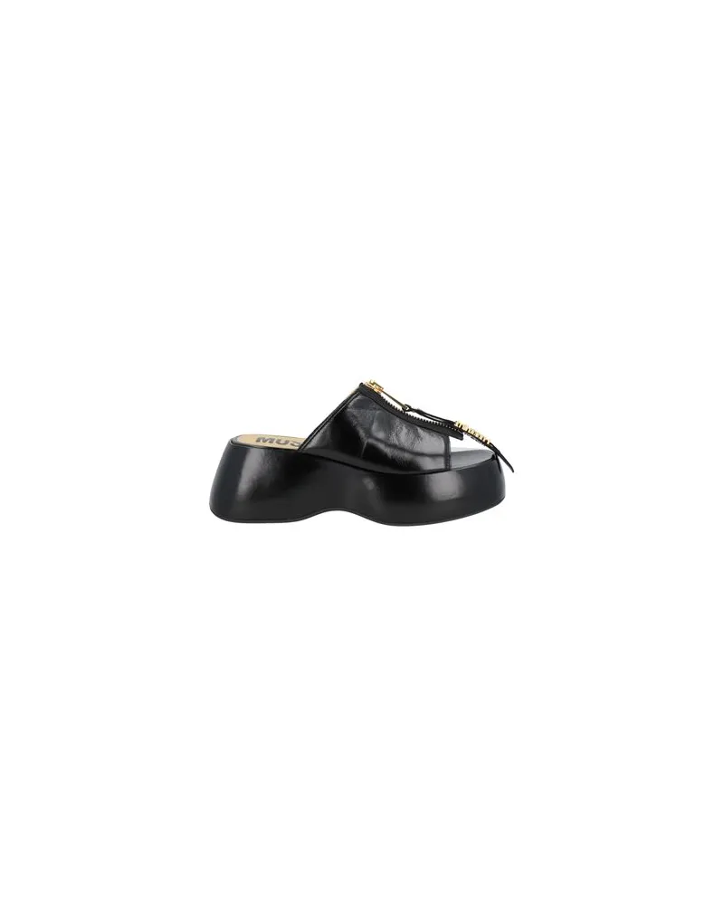 Moschino SCHUHE - Sandalenauf YOOX.COM Schwarz