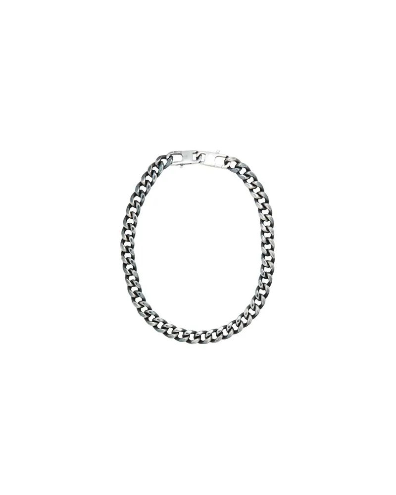 Maison Margiela SCHMUCK und UHREN - Halskettenauf YOOX.COM Stahlgrau