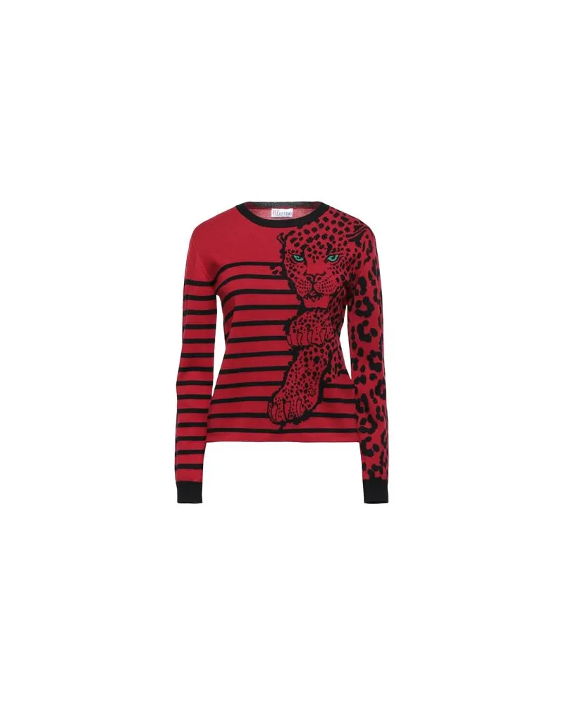 RED Valentino STRICKWAREN - Pulloverauf YOOX.COM Rot