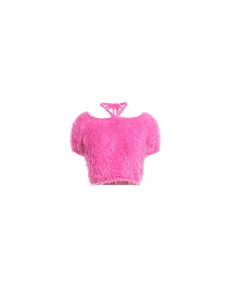 MSGM STRICKWAREN - Pulloverauf YOOX.COM Fuchsia