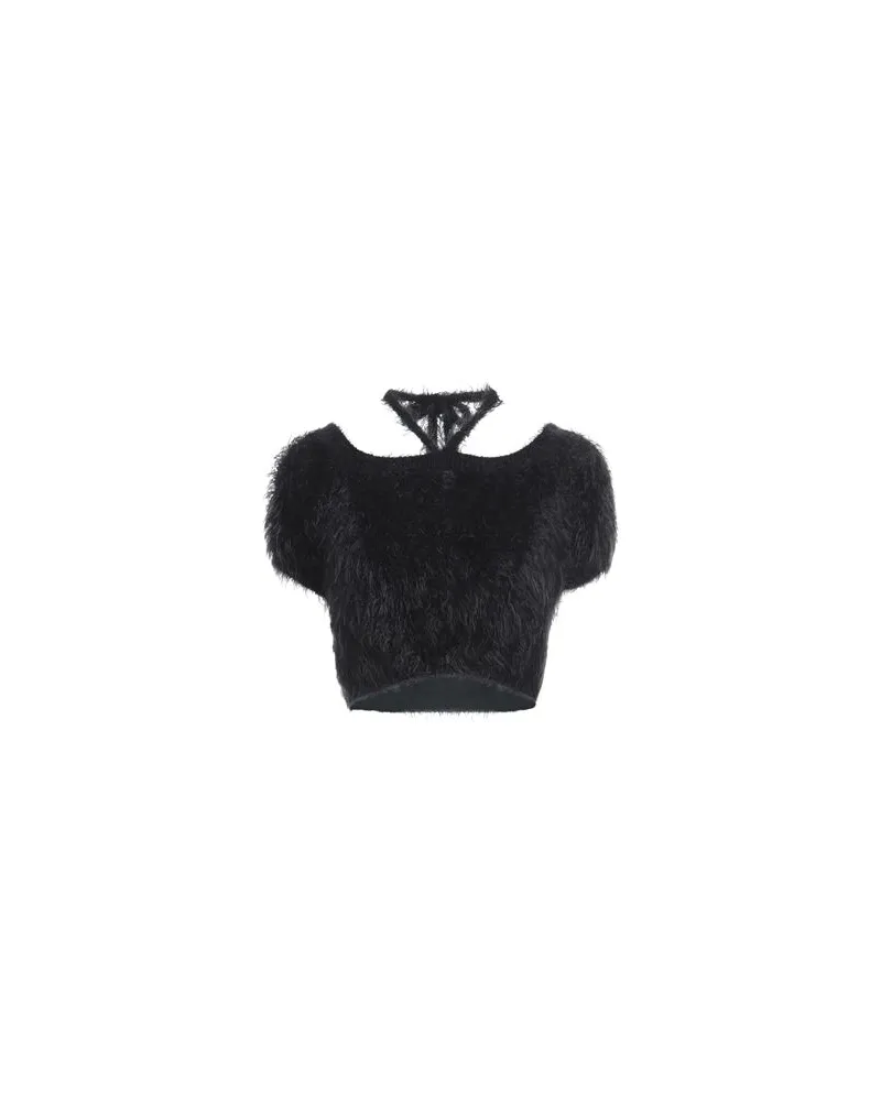 MSGM STRICKWAREN - Pulloverauf YOOX.COM Schwarz