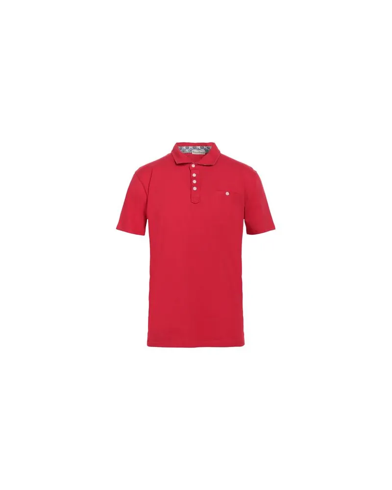 Cashmere Company TOPS - Poloshirtsauf YOOX.COM Rot