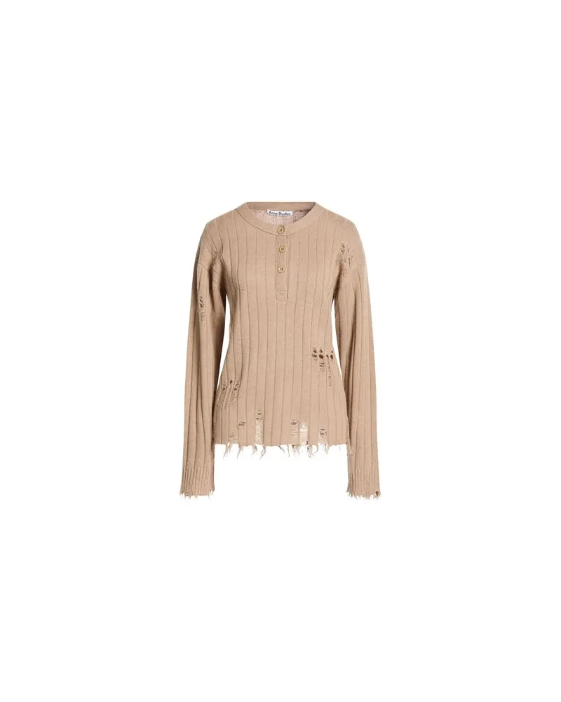 Acne Studios STRICKWAREN - Pulloverauf YOOX.COM Sand