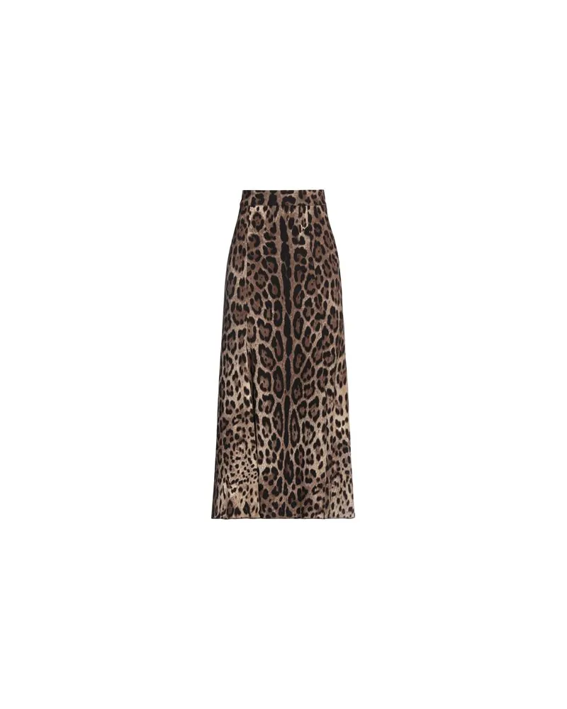 Dolce & Gabbana HOSEN & RÖCKE - Midi-Röckeauf YOOX.COM Braun