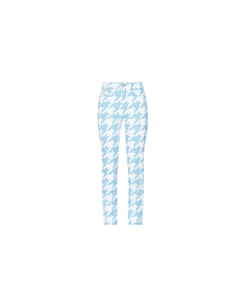 Chiara Ferragni HOSEN & RÖCKE - Jeanshosenauf YOOX.COM Azurblau