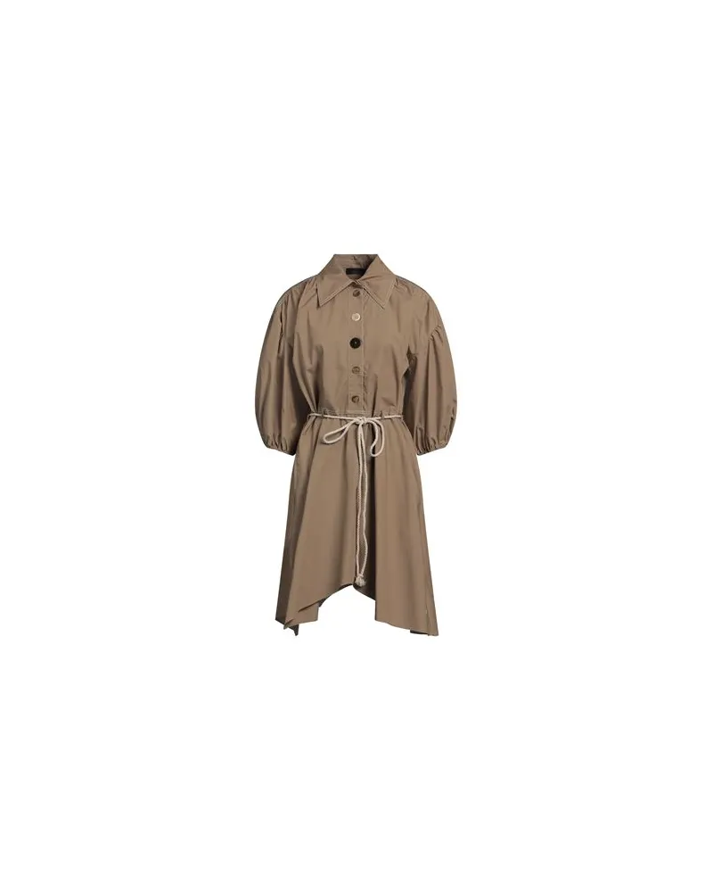 Actitude by Twinset KLEIDER - Midi-Kleiderauf YOOX.COM Khaki
