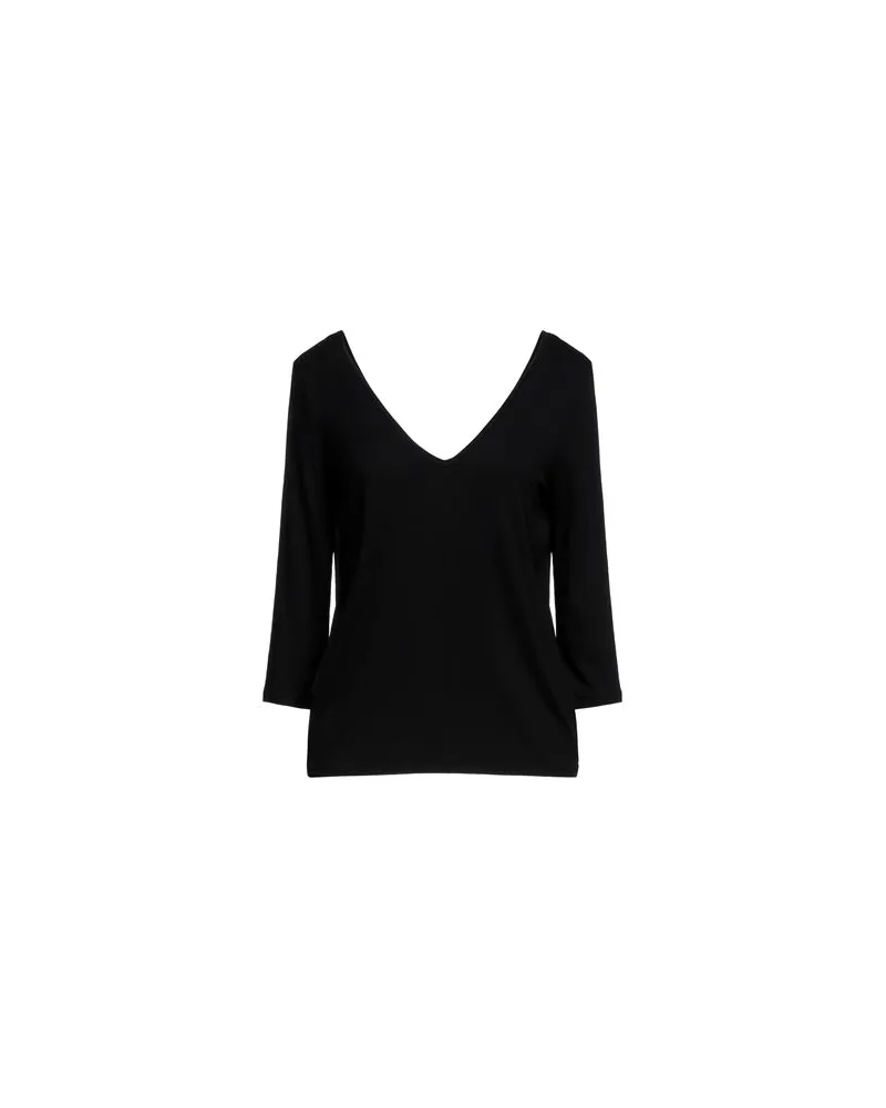 Majestic TOPS - T-shirtsauf YOOX.COM Schwarz