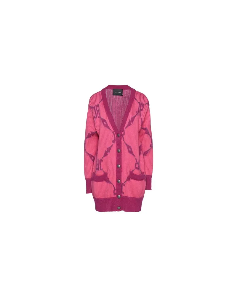 John Richmond STRICKWAREN - Strickjackenauf YOOX.COM Fuchsia
