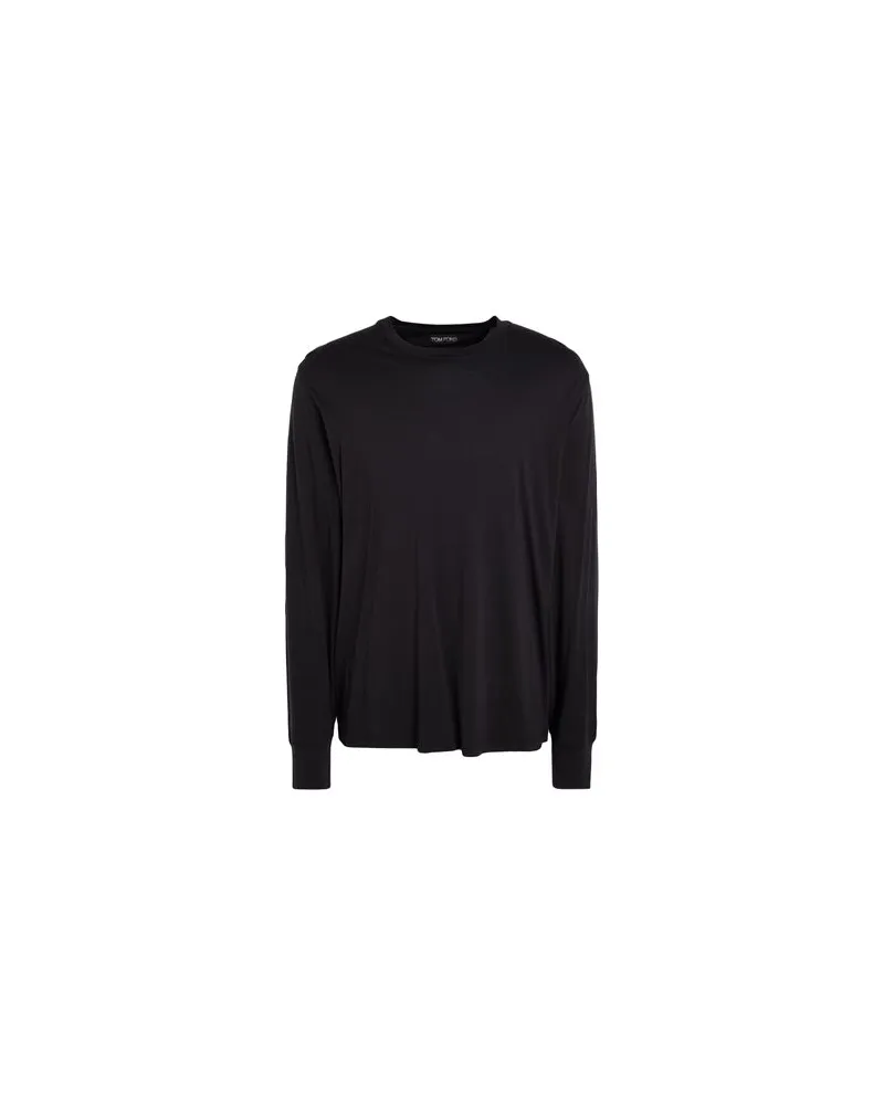 Tom Ford TOPS - T-shirtsauf YOOX.COM Schwarz