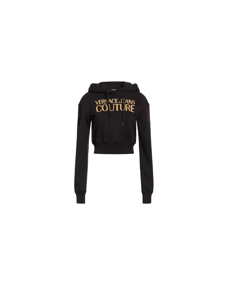 Versace Jeans TOPS - Sweatshirtsauf YOOX.COM Schwarz