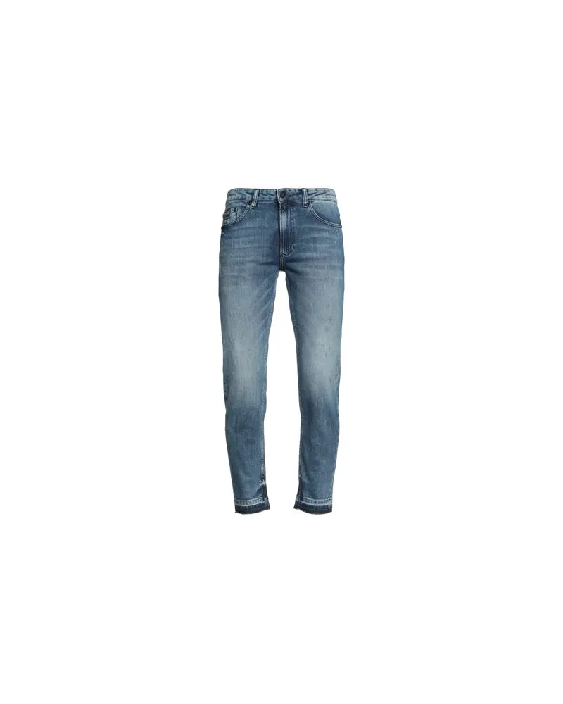 Versace Jeans HOSEN & RÖCKE - Jeanshosenauf YOOX.COM Blau