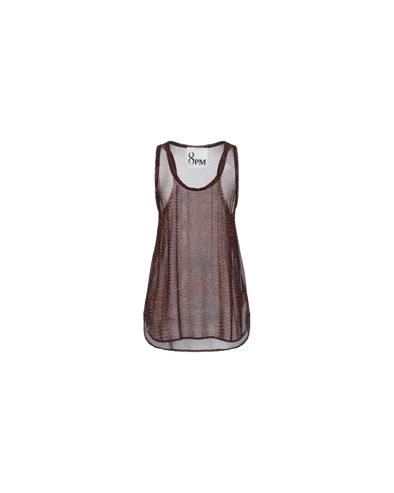 8PM TOPS - Topsauf YOOX.COM Schokobraun