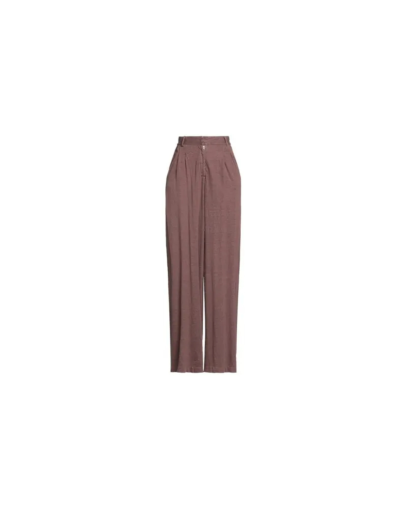 Majestic HOSEN & RÖCKE - Hosenauf YOOX.COM Braun