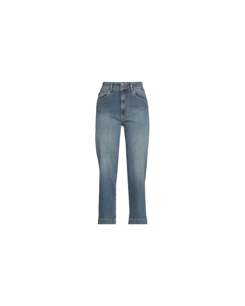 Moschino HOSEN & RÖCKE - Jeanshosenauf YOOX.COM Blau
