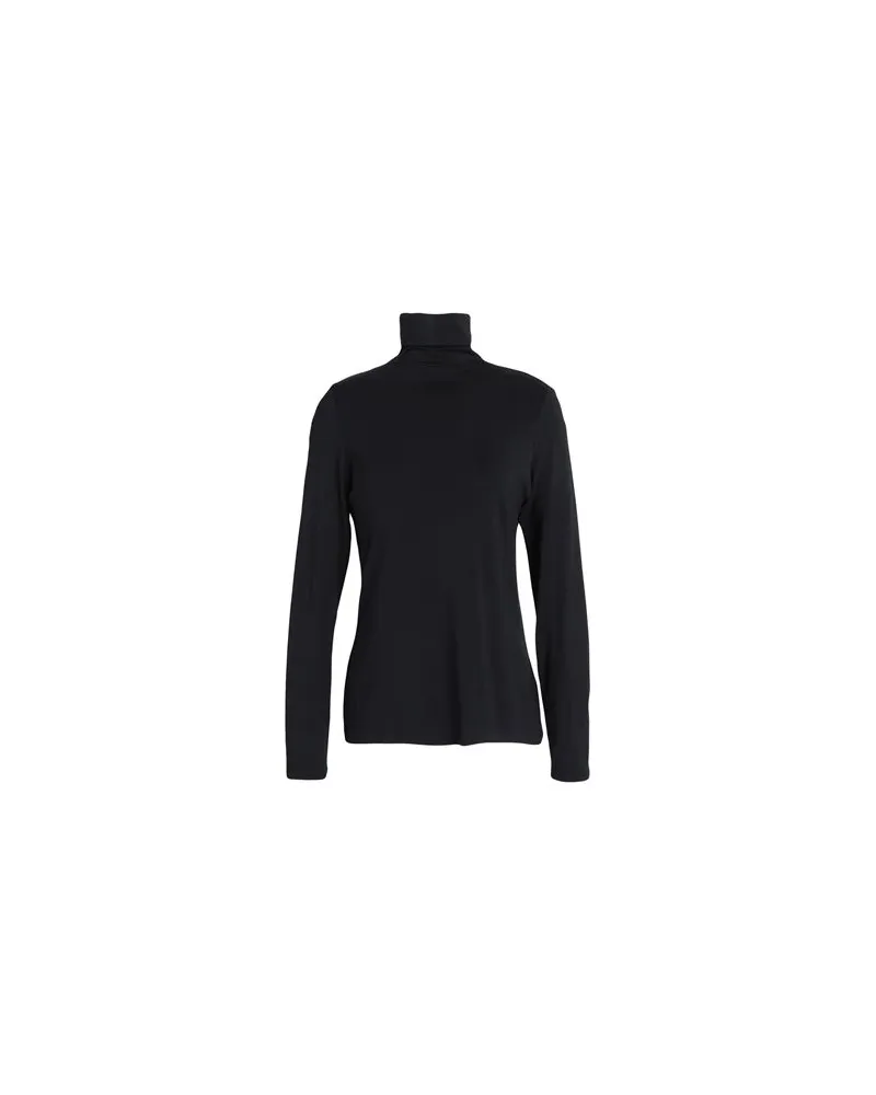 Ralph Lauren JERSEY TURTLENECK  - TOPS - T-shirtsauf YOOX.COM Schwarz