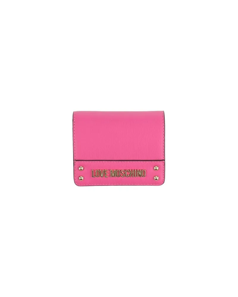 Moschino Kleinlederwaren - Brieftaschenauf YOOX.COM Fuchsia