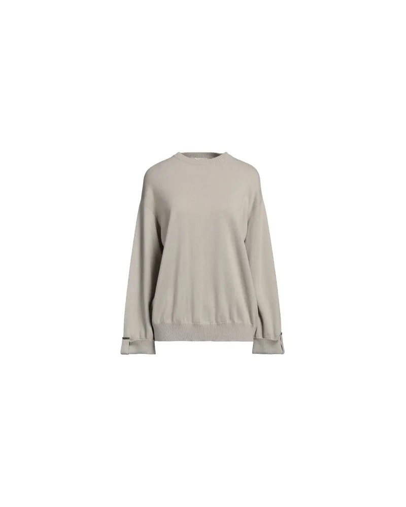 Brunello Cucinelli STRICKWAREN - Pulloverauf YOOX.COM Salbeigrün