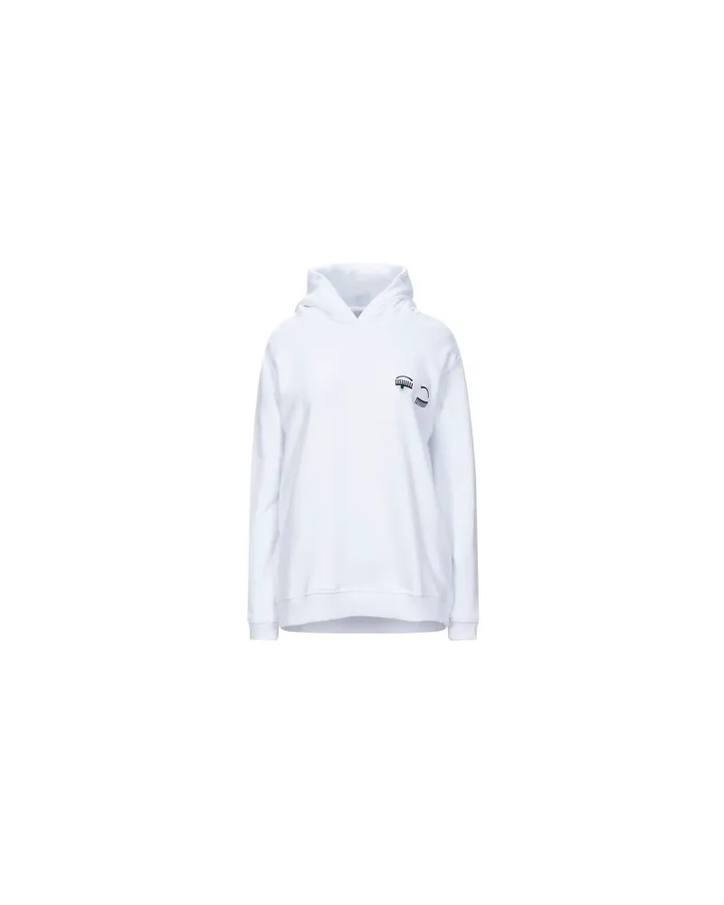 Chiara Ferragni TOPS - Sweatshirtsauf YOOX.COM Weiß
