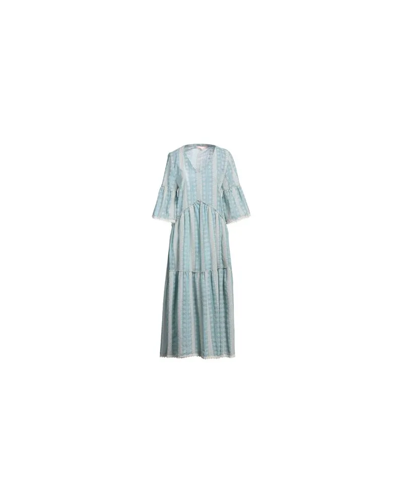 Valerie Khalfon KLEIDER - Maxi-Kleiderauf YOOX.COM Hellblau