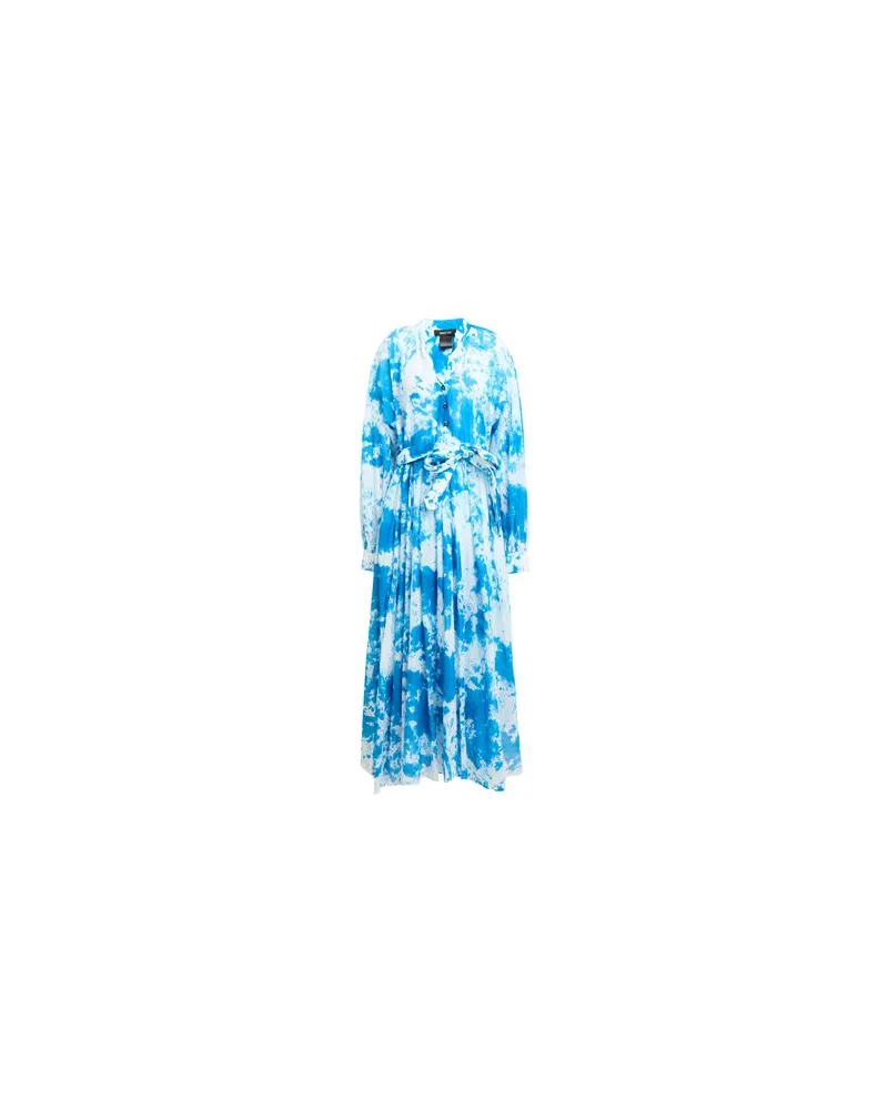 Avant Toi KLEIDER - Midi-Kleiderauf YOOX.COM Azurblau