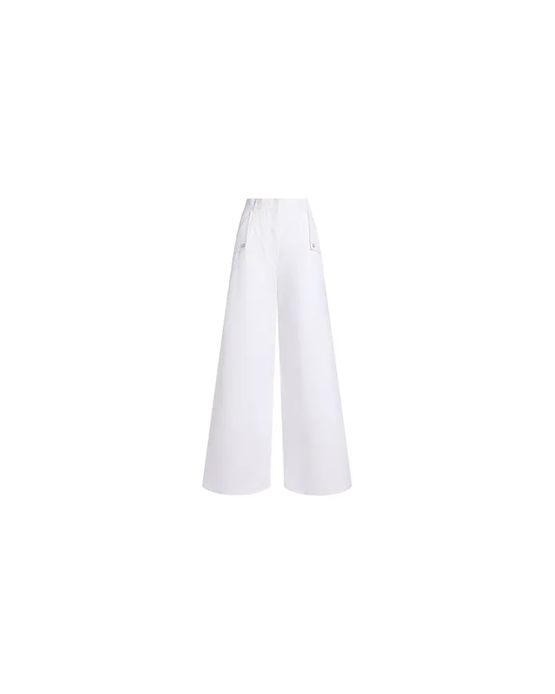 Max Mara HOSEN & RÖCKE - Hosenauf YOOX.COM Weiß