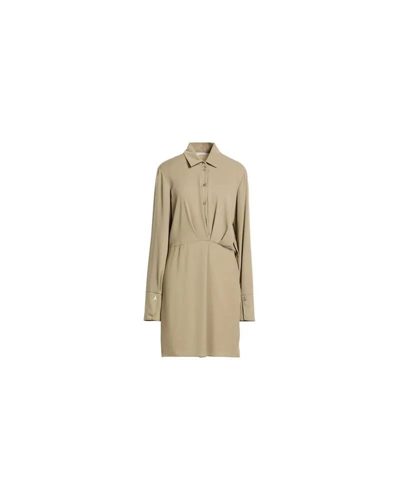 Patrizia Pepe KLEIDER - Mini-Kleiderauf YOOX.COM Maulwurfsgrau