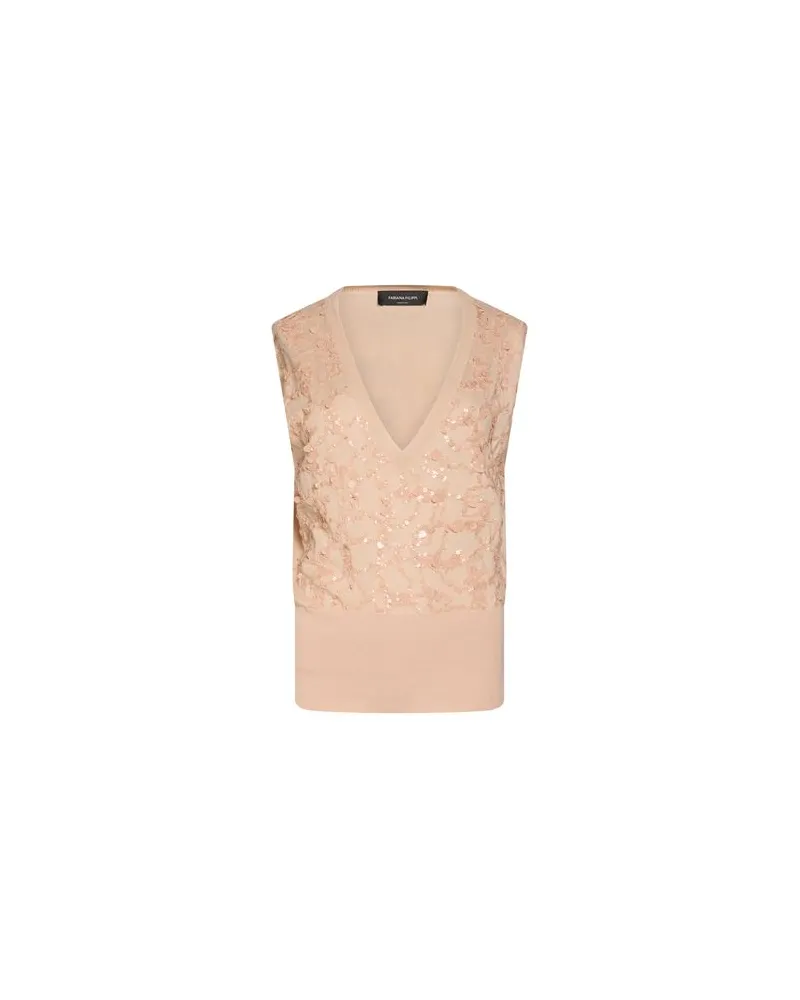 Fabiana Filippi STRICKWAREN - Pulloverauf YOOX.COM Hellrosa