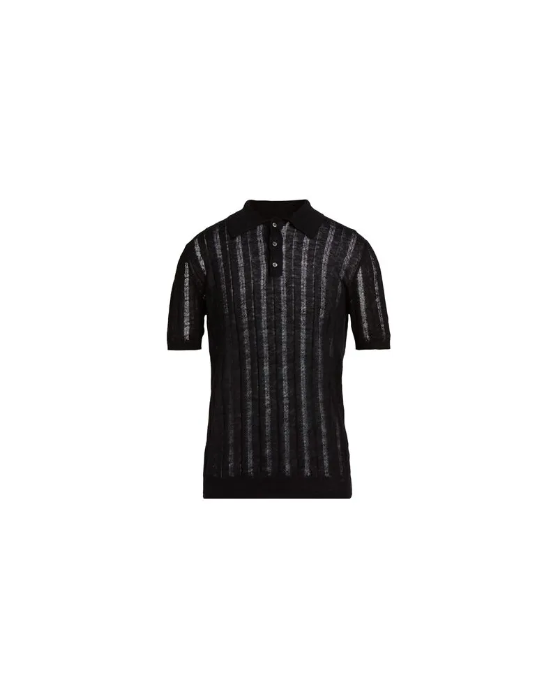 Roberto Collina TOPS - Poloshirtsauf YOOX.COM Schwarz
