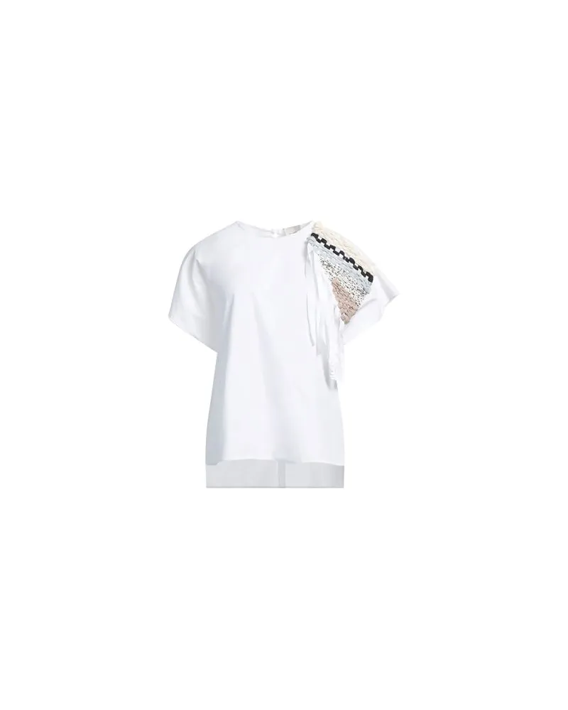 ALYSI TOPS - Topsauf YOOX.COM Weiß