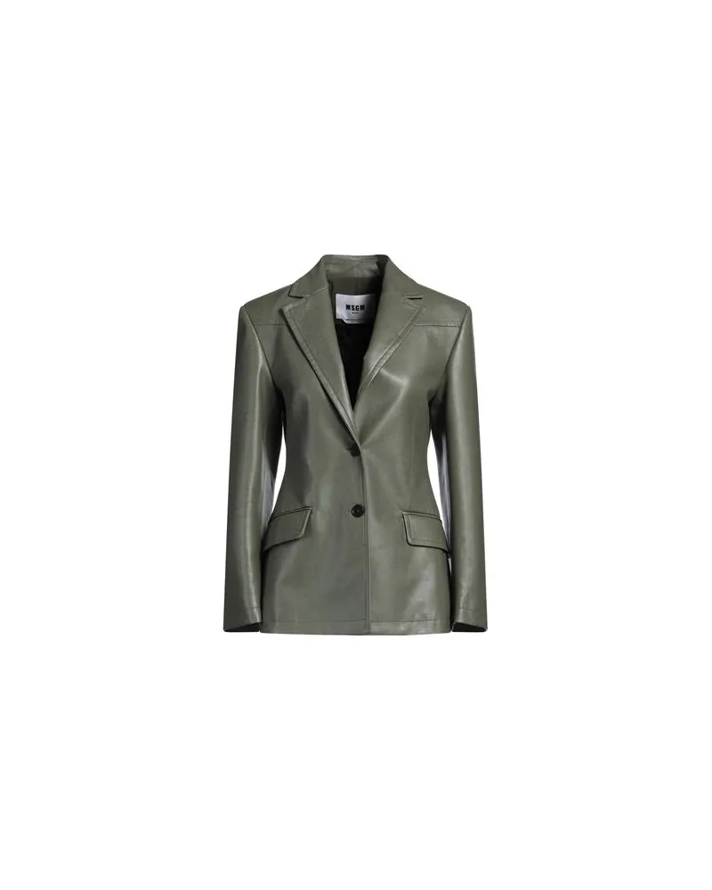 MSGM ANZÜGE und CO-ORDS - Blazersauf YOOX.COM Militärgrün