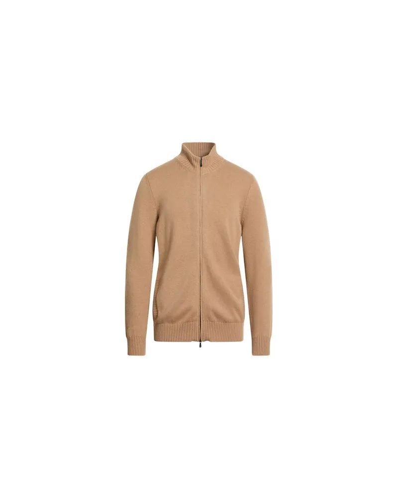 Drumohr  STRICKWAREN - Strickjackenauf YOOX.COM Kamel