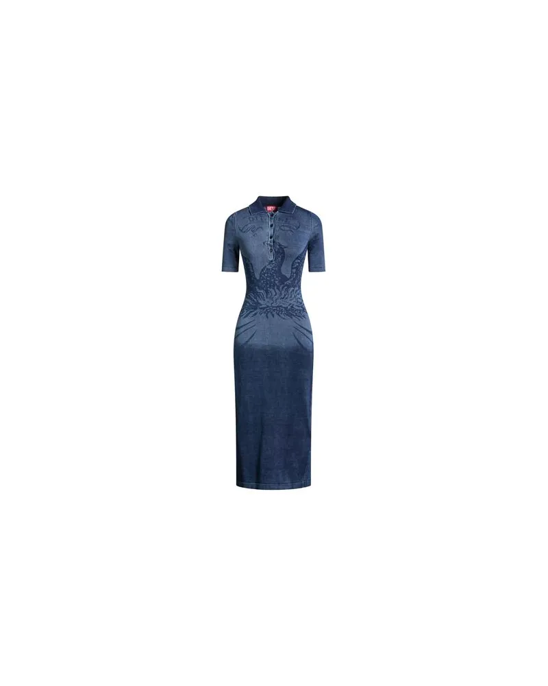 Diesel KLEIDER - Midi-Kleiderauf YOOX.COM Blau