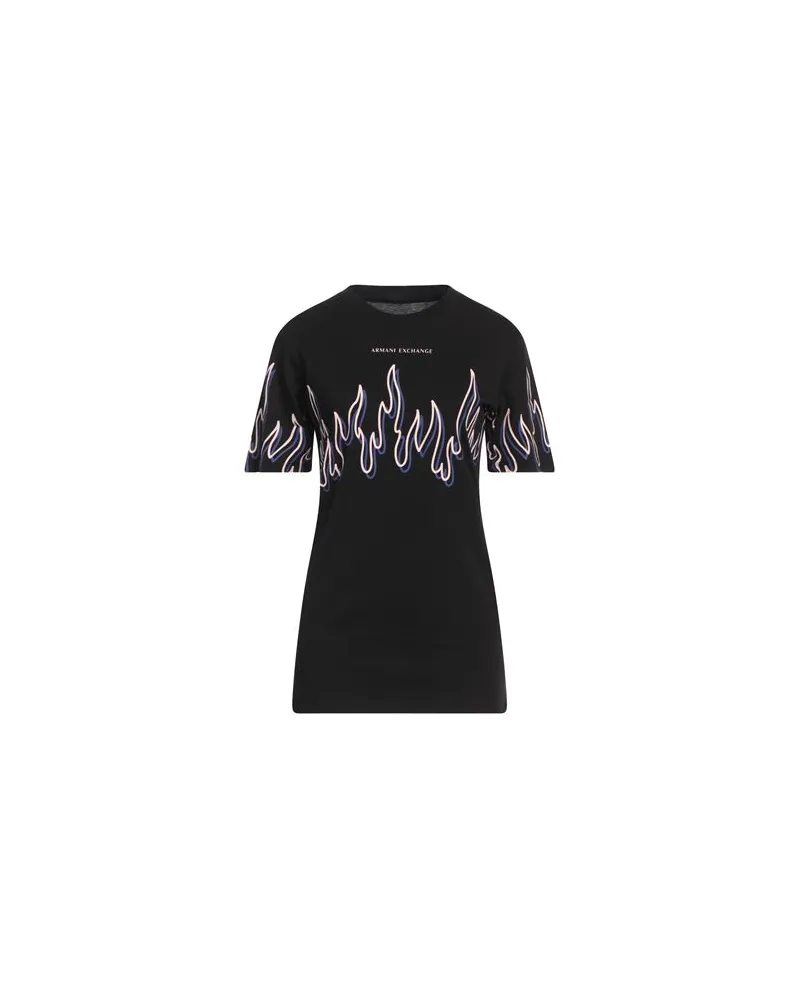Armani Exchange TOPS - T-shirtsauf YOOX.COM Schwarz