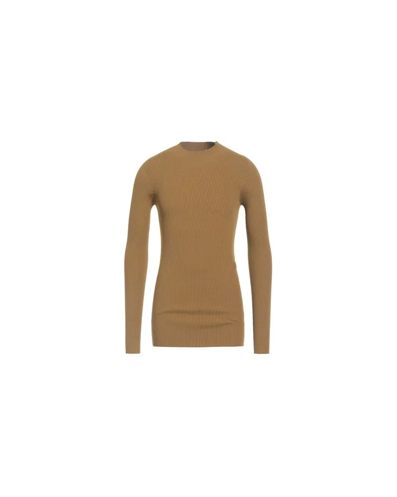 Rick Owens STRICKWAREN - Rollkragenpulloverauf YOOX.COM Khaki