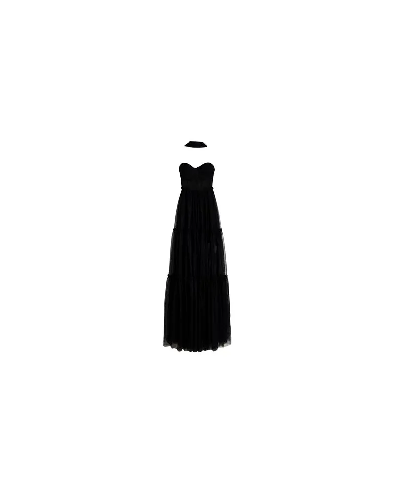 No Secrets KLEIDER - Maxi-Kleiderauf YOOX.COM Schwarz