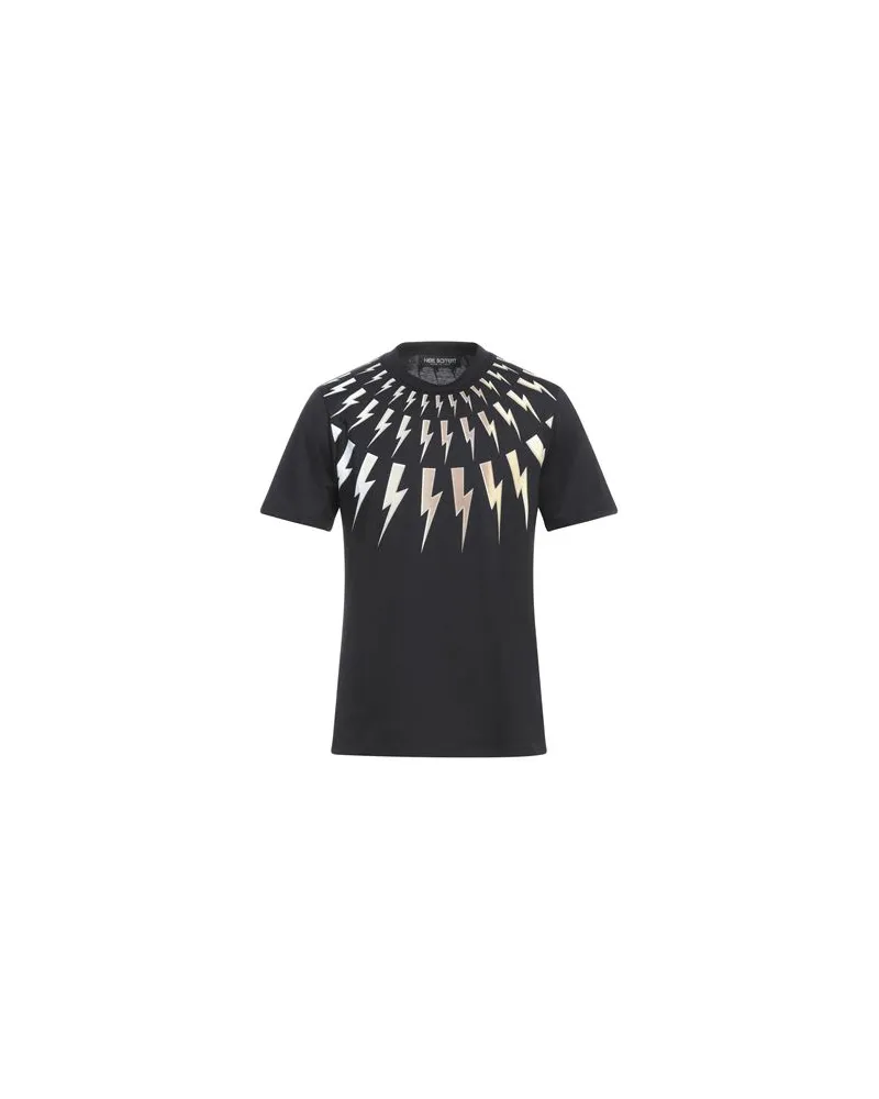Neil Barrett TOPS - T-shirtsauf YOOX.COM Schwarz