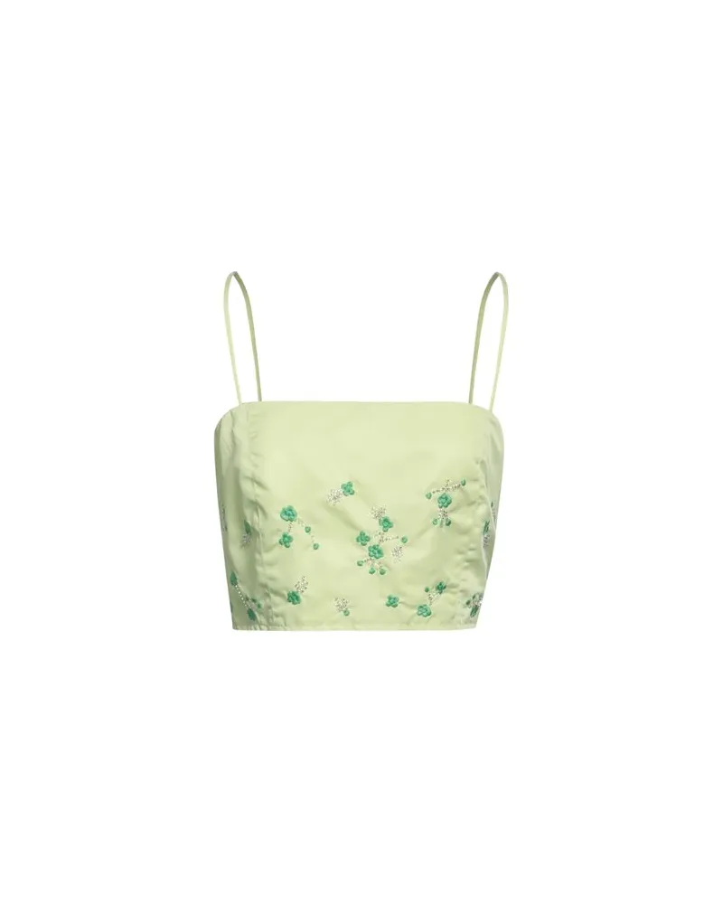 Ganni TOPS - Topsauf YOOX.COM Säuregrün