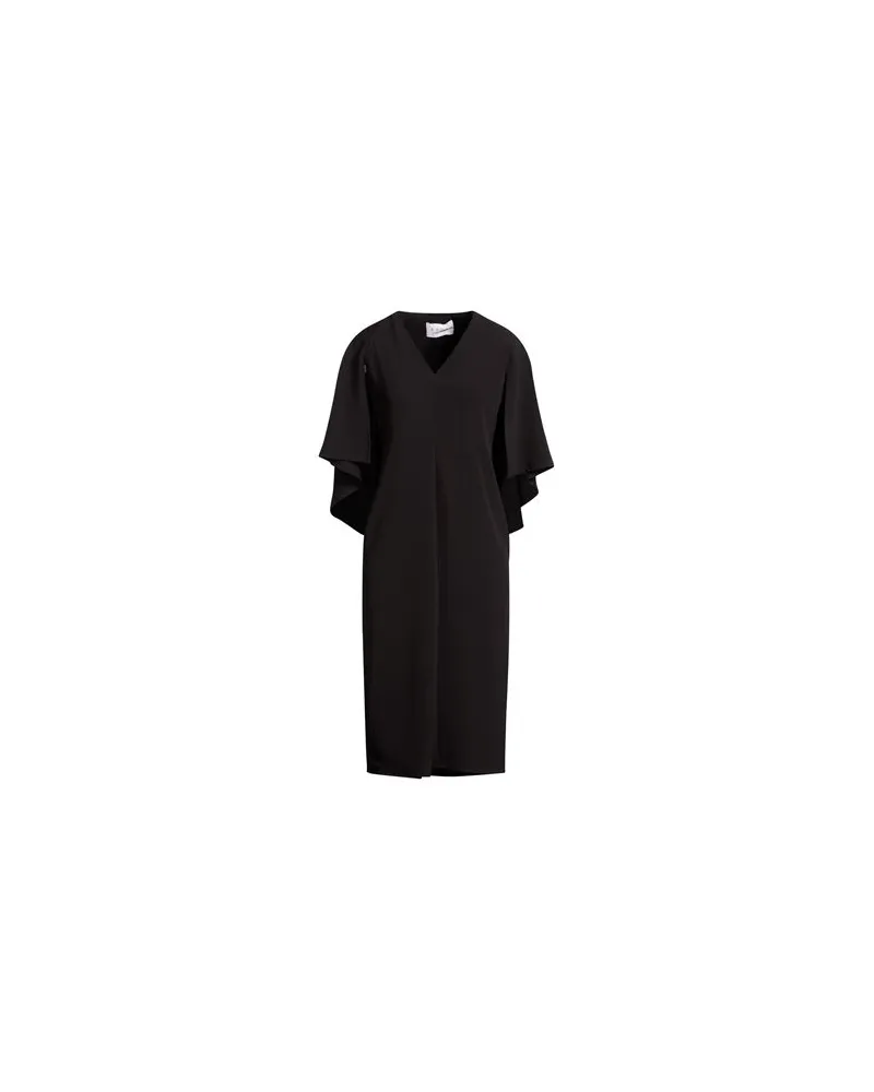 Kaos KLEIDER - Midi-Kleiderauf YOOX.COM Schwarz