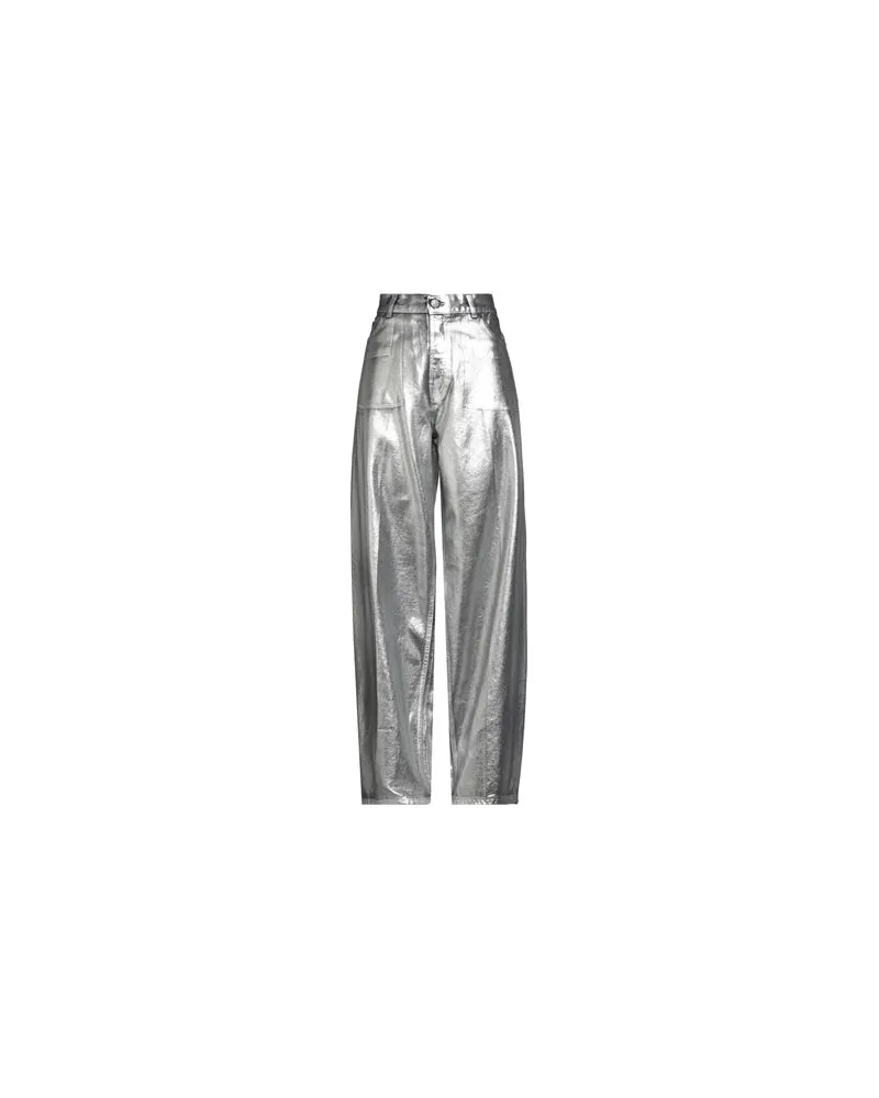 Haikure HOSEN & RÖCKE - Jeanshosenauf YOOX.COM Silber