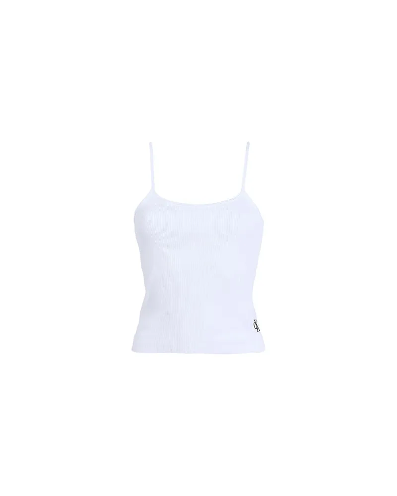 Calvin Klein TOPS - Tank Topsauf YOOX.COM Weiß