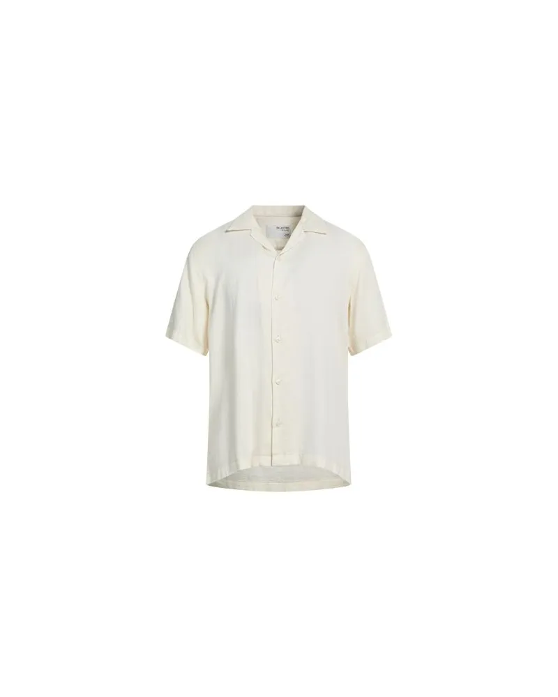 Selected Homme TOPS - Hemdenauf YOOX.COM Cremeweiß