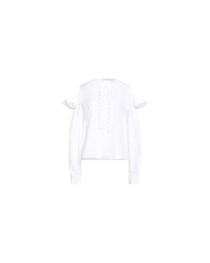 Walter Voulaz TOPS - Hemdenauf YOOX.COM Weiß