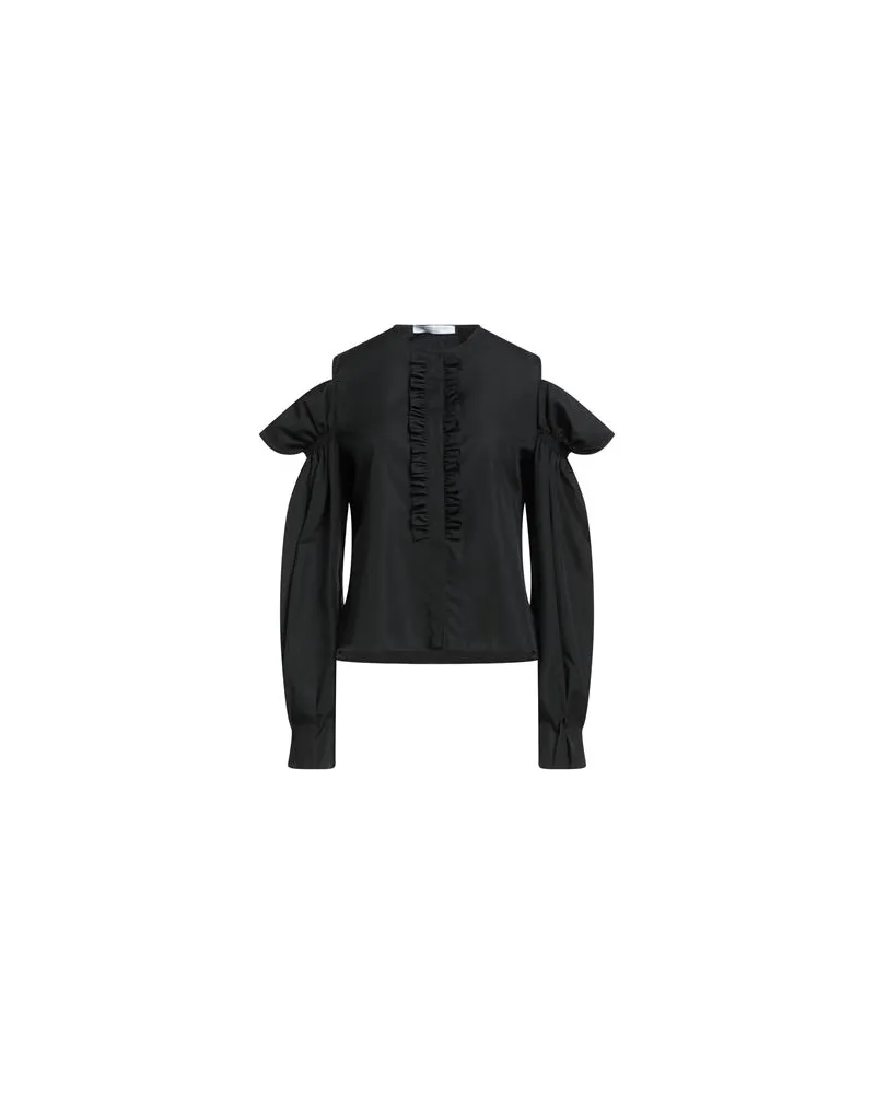 Walter Voulaz TOPS - Hemdenauf YOOX.COM Schwarz