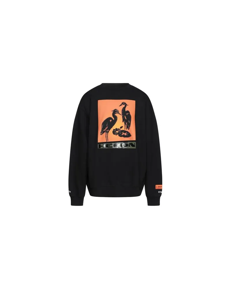 Heron Preston TOPS - Sweatshirtsauf YOOX.COM Schwarz