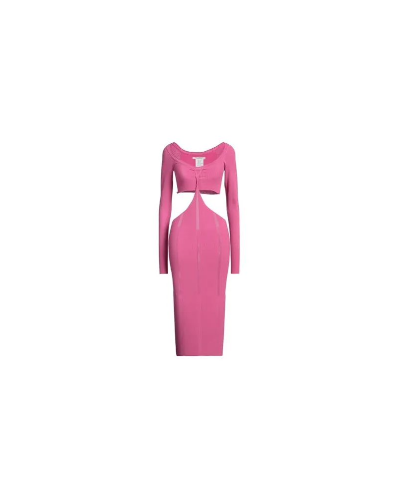 Philosophy Di Lorenzo Serafini KLEIDER - Midi-Kleiderauf YOOX.COM Rosa