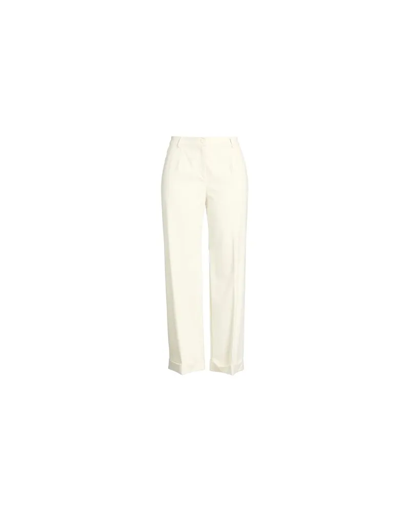Purotatto HOSEN & RÖCKE - Hosenauf YOOX.COM Elfenbein