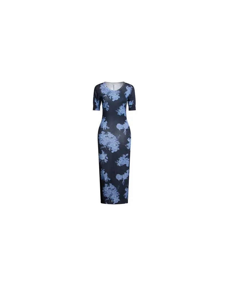 Liviana Conti KLEIDER - Midi-Kleiderauf YOOX.COM Marineblau