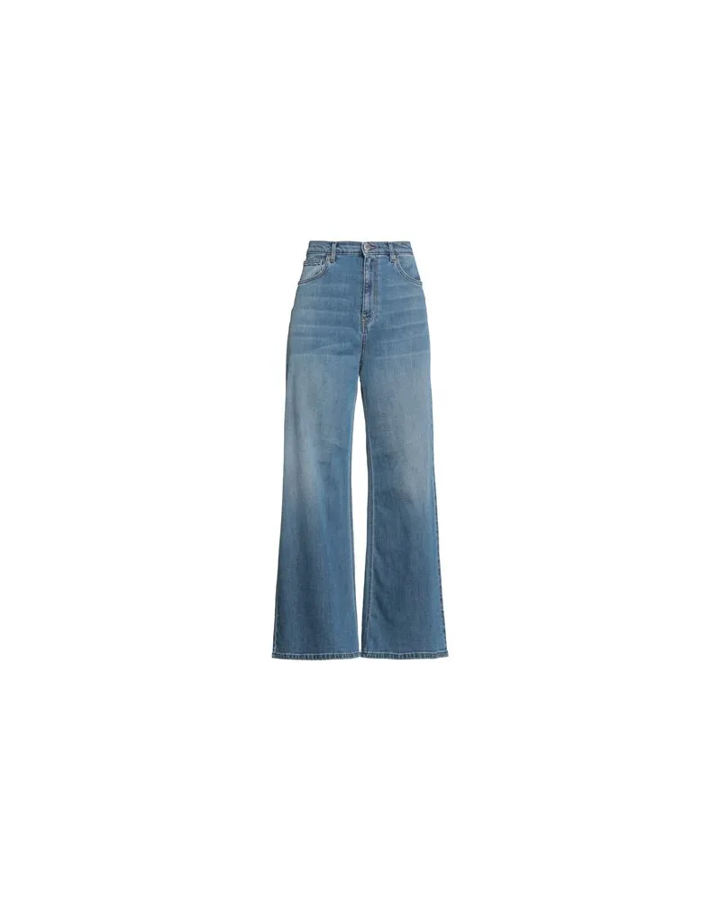 Re-HasH HOSEN & RÖCKE - Jeanshosenauf YOOX.COM Blau