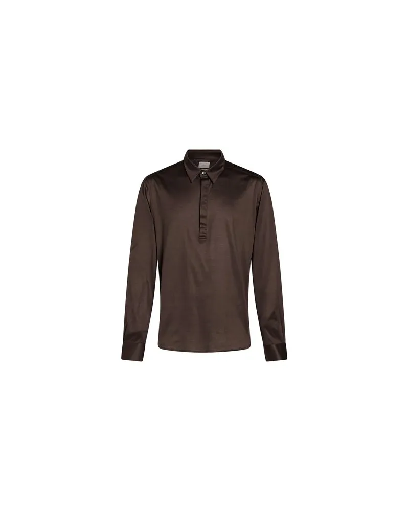 Daniele Fiesoli SELEZIONE - TOPS - Poloshirtsauf YOOX.COM Dunkelbraun